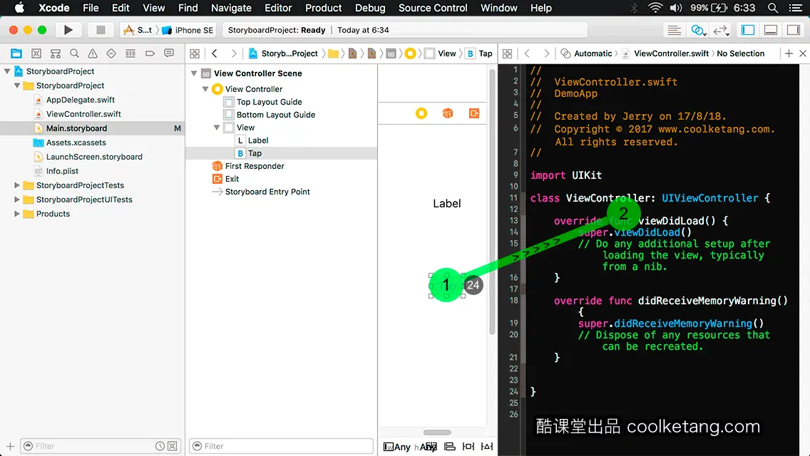 互动教程 for Xcode9 & Swift4-酷课堂