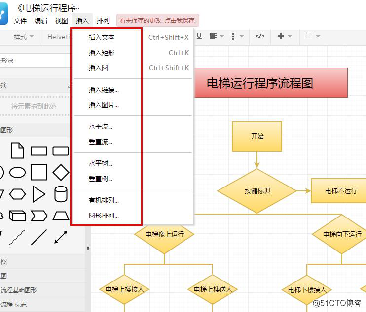 流程图绘制的方法和技巧