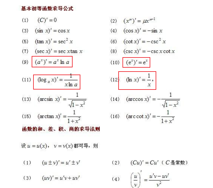 指数和对数总结【图形+公式】_0到1指数衰减的映射是什么-CSDN博客