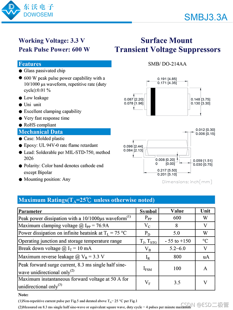 SMBJ3.3A