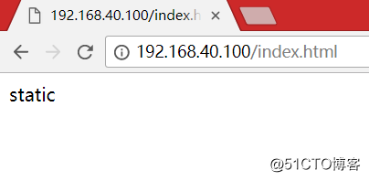 nginx反向代理实现动静分离