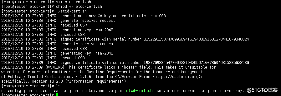 Kubernetes1.12版本三节点详细搭建