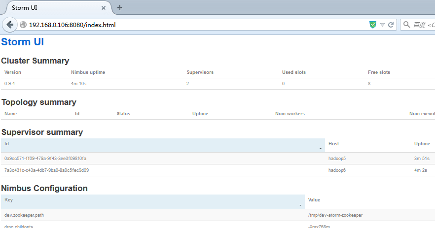 Storm0.9.4安装