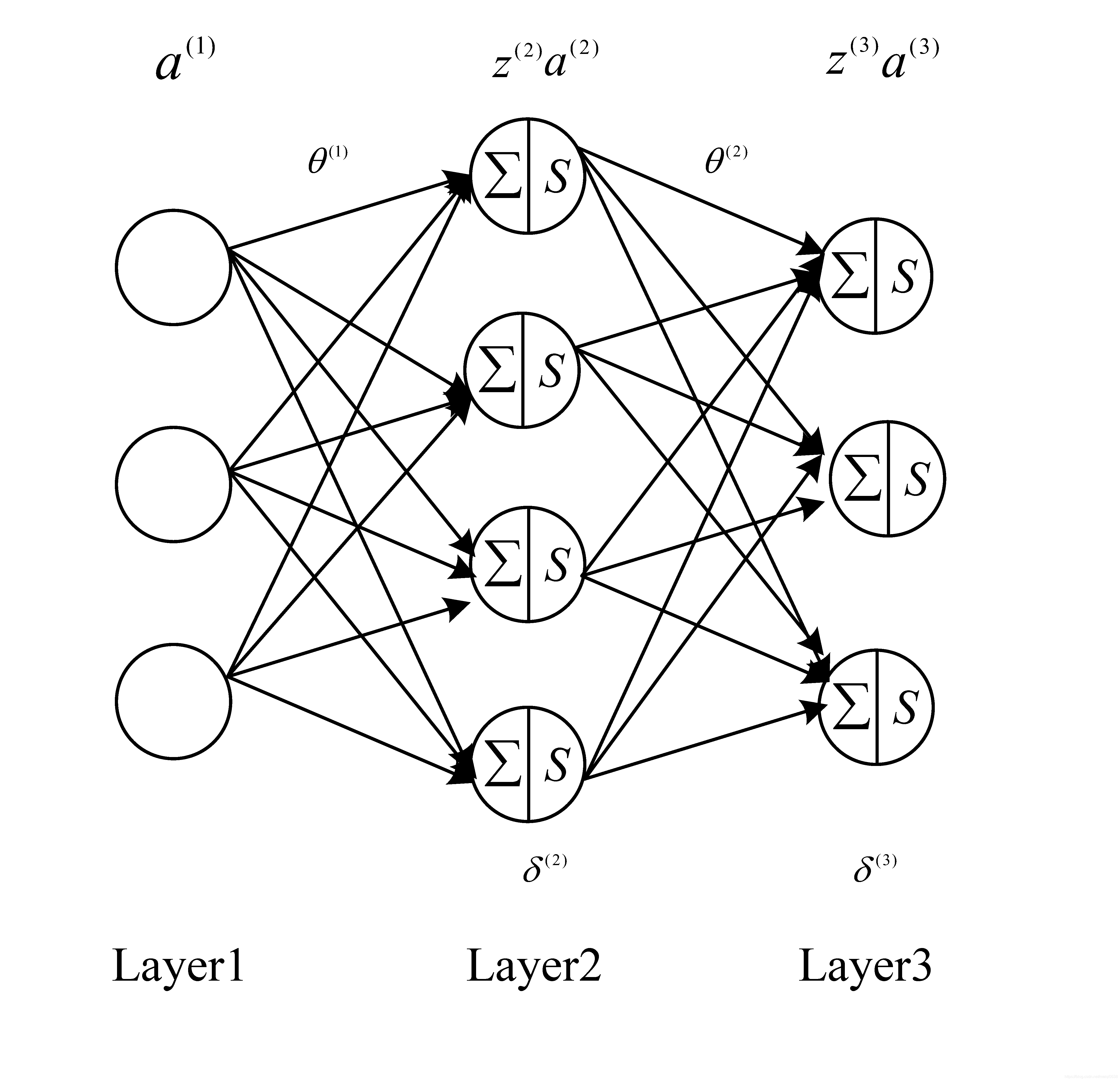 只有一个隐藏层类型