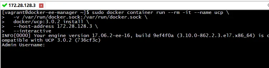 『中级篇』docker企业版本地安装之UCP（57）