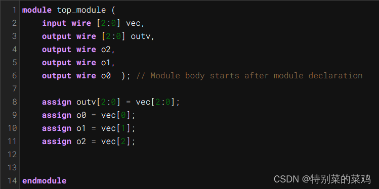 HDBits刷题1: Verilog Language