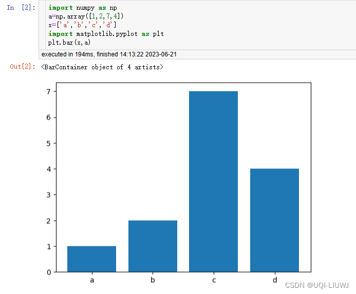 matplotlib笔记：柱状图（plt.bar)_matplotlib plt.bar-CSDN博客