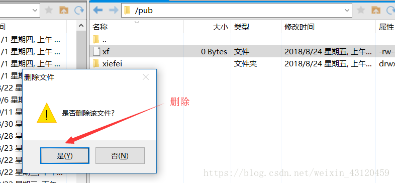 删除
