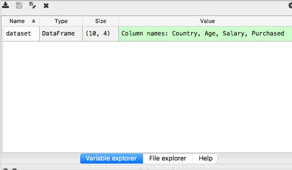 dataset