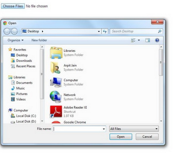JavaScript,HTML5,文件上传