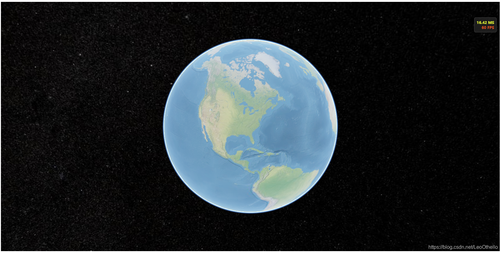 去UI部件离线纹理的地球