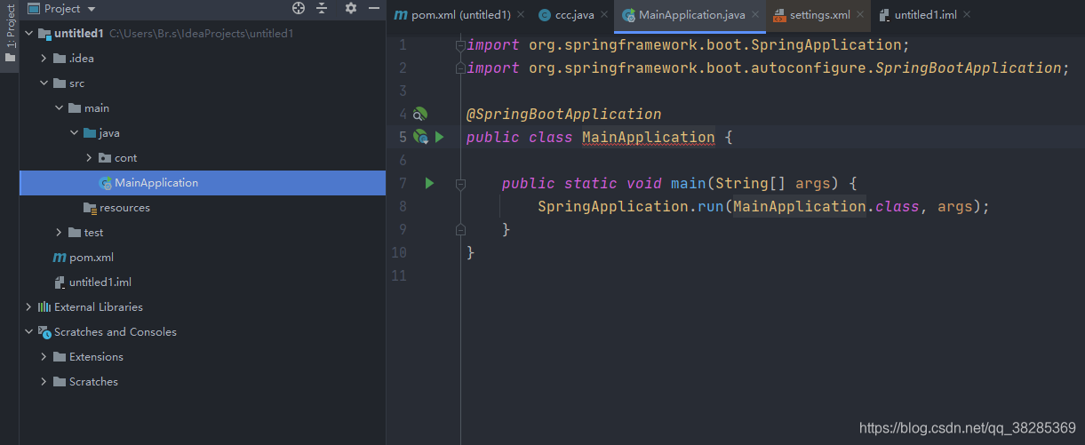 java - spring boot not recognizing file - stack ... SpringBoot2创建demo时出现错误 Project ‘org.springframework.boot:spring-boot ...