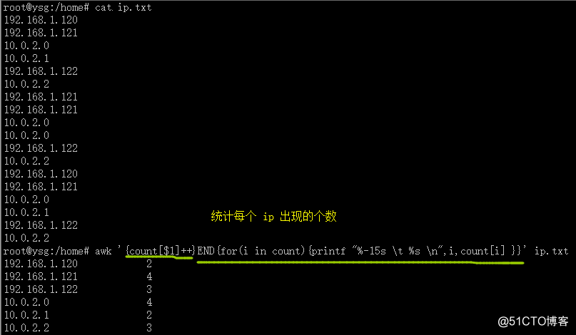 Linux常用命令——awk