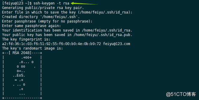 Centos7  SSH_KEY免密登陆（证书认证）