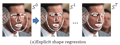 Explicit shape regression