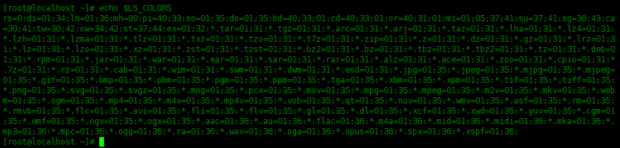 了解Linux文件的颜色代码了解Linux文件的颜色代码