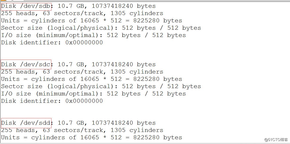 Redhat6.5和centos7构建软RAID5磁盘阵列