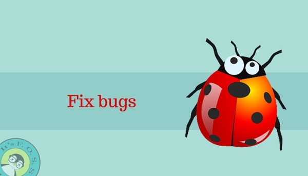 修复Bug(开发者)