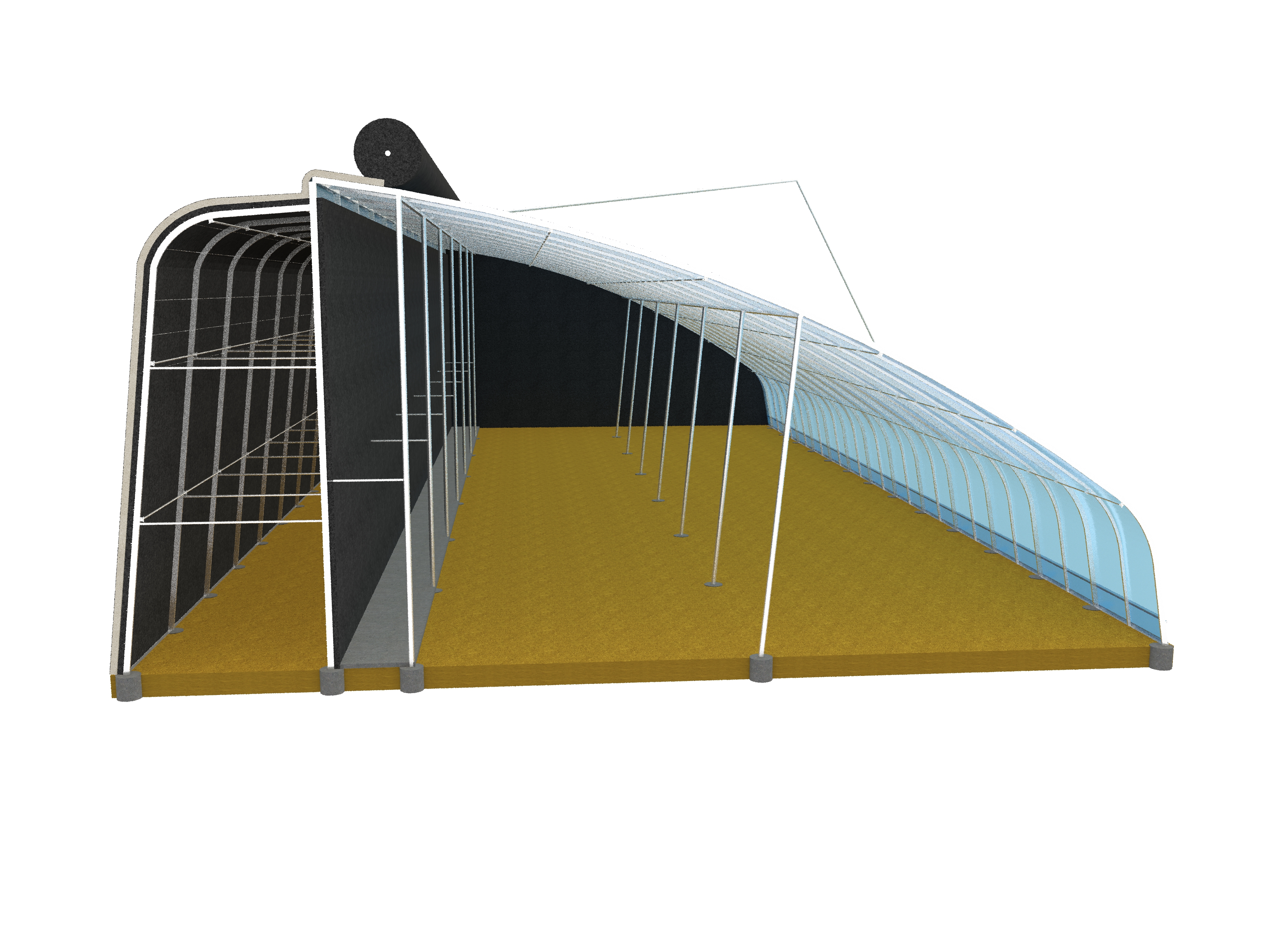 北方严寒地区冬季也可正常进行农业生产温室大棚