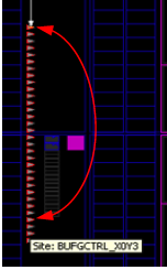 重新放置BUFG