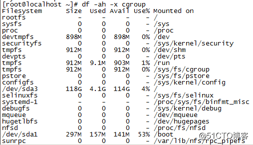 Linux文件系统之df