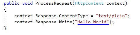 输出Hello World