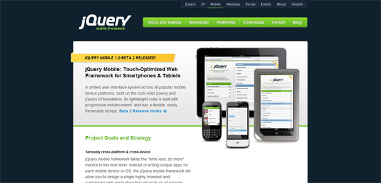 jQuery Mobile