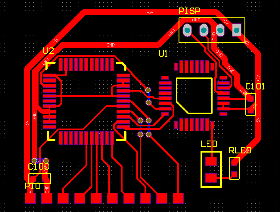 ▲ 图1.1.2 PCB板图