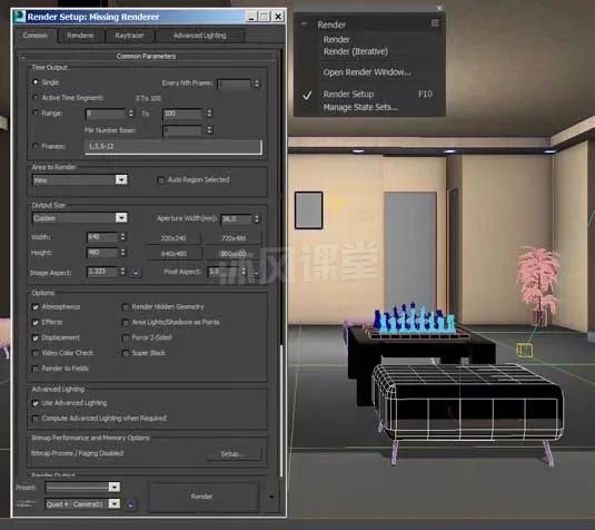 3DMAX如何渲染室内效果图?_max室内建模渲染-CSDN博客