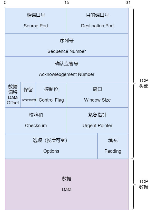 TCP报文格式