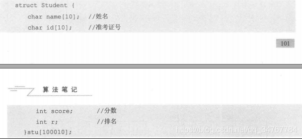 相关结构体的应用