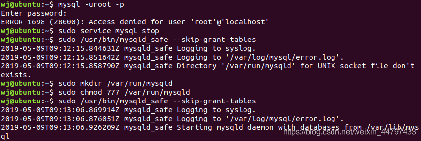 mysqld_safe