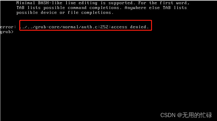 无法找到grub2内的引导文件