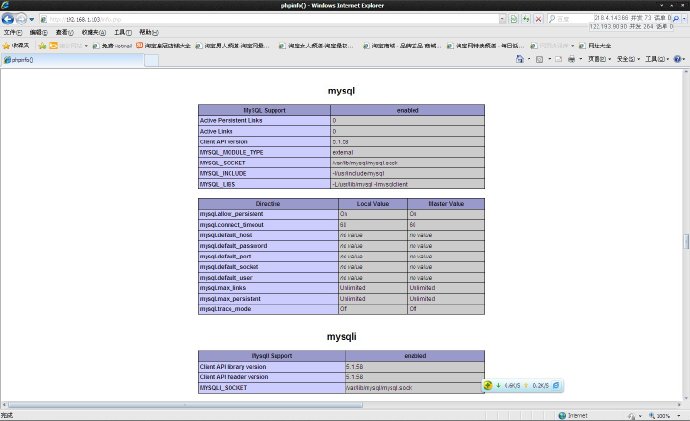 CentOS <wbr>6.0 <wbr>系统 <wbr>LAMP(Apache+MySQL+PHP)安装步骤
