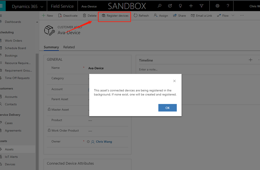Dynamics 365 CRM 部署 Connected Field Service