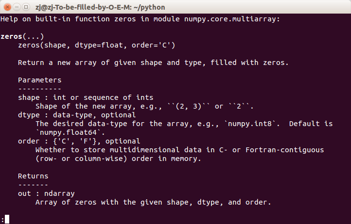 python from numpy import,python zeros()使用(from numpy import *)-CSDN博客