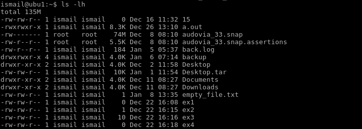 Display Size Information Human Readable Format