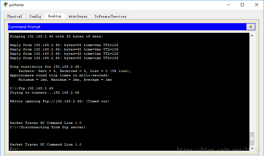 pcHome visit server's ftp service