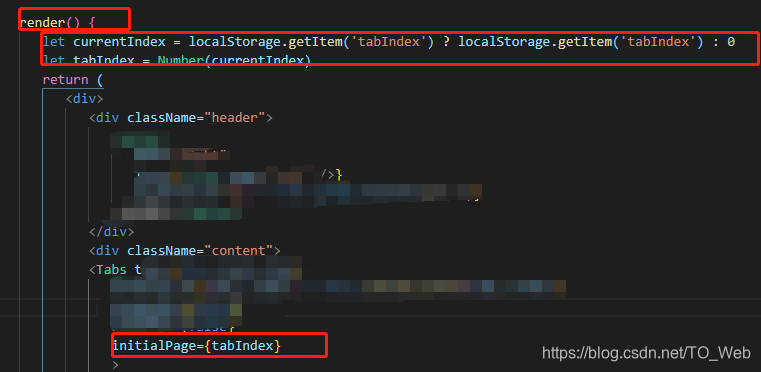 React-Design Mobile tabs 初始化当前标签