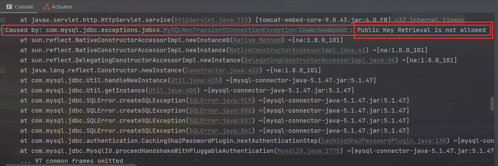 Public key retrieval is not allowed csdn 