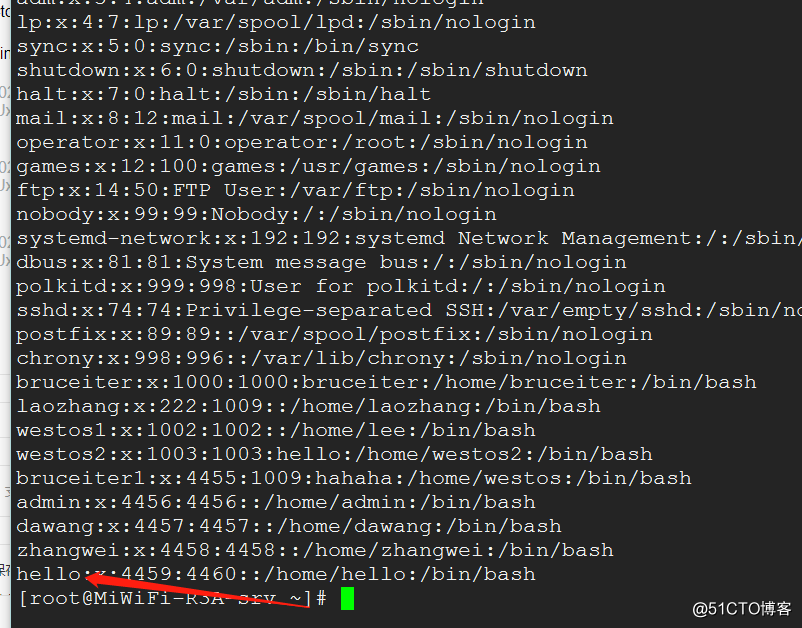 Linux中用户管理
