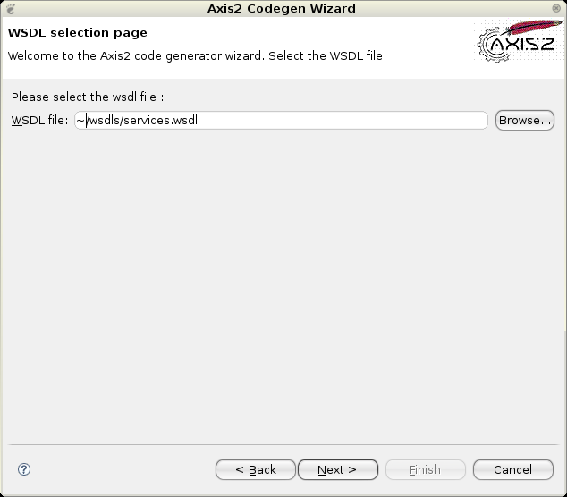 WSDL2Java的，画面2