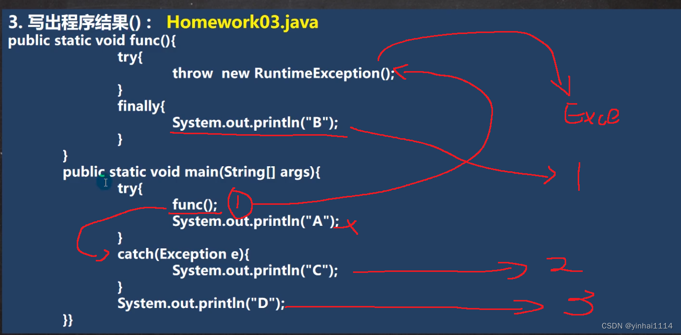 【Java学习笔记】47 - 异常，try-catch处理，throw处理_java try catch throw-CSDN博客