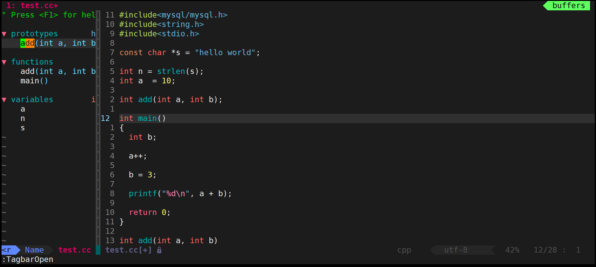 看完这篇,小白也能熟练使用Vim写C++了_dev c++中使用vim编辑代码-CSDN博客