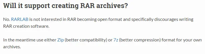rarfile FAQ