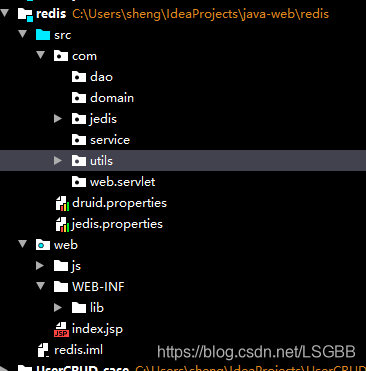 本次案例的工程结构