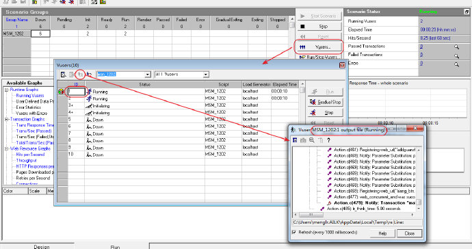 loadrunner <wbr>分用户日志