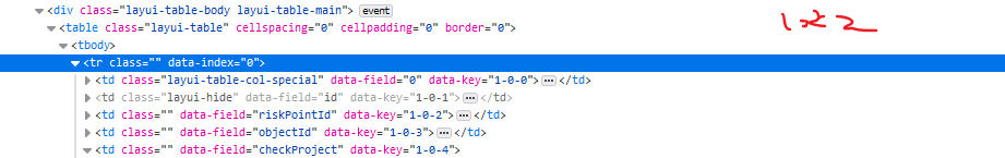 使用webdriver 点击tr标签报错:ElementNotInteractableException,Element <tr> could ...