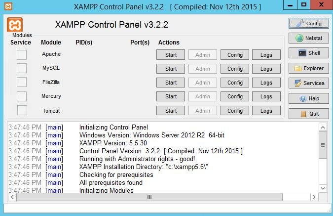 xampp