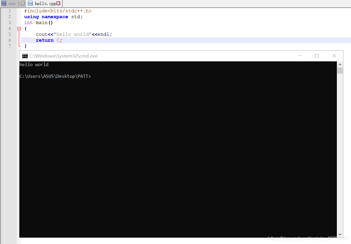 notepad++ 配置c++及运行_c++ 如何用命令启动notepad 保存-CSDN博客